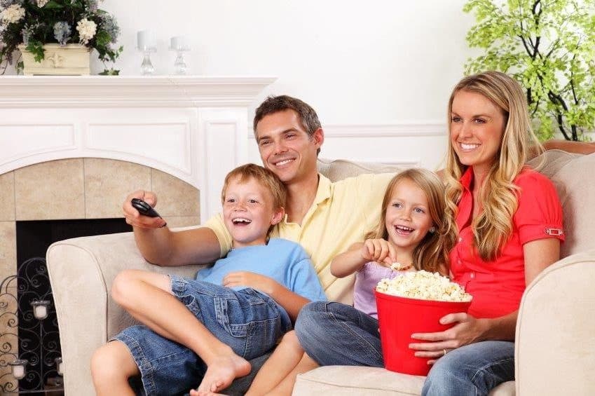 Family enjoying time together